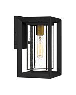 Infinger 1-Light Outdoor Wall Mount in Earth Black