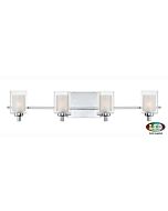 Quoizel Kolt 4 Light Bathroom Vanity Light in Polished Chrome