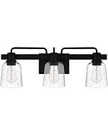 Lydia 3-Light Bathroom Vanity Light in Matte Black