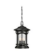 Quoizel Marblehead 18 Inch 3 Light Hanging Lantern in Mystic Black