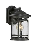 Quoizel Marblehead 11 Inch Wall Lantern in Mystic Black