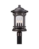 Quoizel Marblehead 3 Light 19 Inch Outdoor Lantern in Bronze