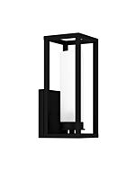 Quoizel One Light Outdoor Lantern Neville in Matte Black