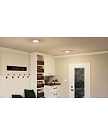 Quoizel Outskirts 8 Inch Ceiling Light in Brushed Nickel