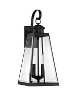 Quoizel Paxton 2 Light 9 Inch Outdoor Hanging Light in Matte Black