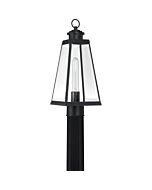 Quoizel Paxton 7 Inch Outdoor Post Light in Matte Black