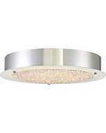 Quoizel Platinum Collection Blaze LED Flush Mount in Polished Chrome