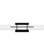 Giselle 0-Light Bathroom Vanity Light in Matte Black