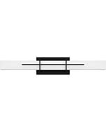 Giselle 0-Light Bathroom Vanity Light in Matte Black