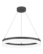 Quoizel Cohen 24 Inch Pendant Light in Oil Rubbed Bronze