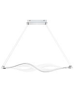 Saratoga LED Linear Chandelier in Polished Chrome