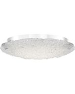 Quoizel Winter 15 Inch Ceiling Light in Polished Chrome