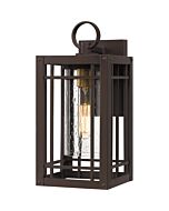 Pelham 1-Light Outdoor Wall Mount in Western Bronze