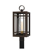 Pelham 1-Light Outdoor Post Mount in Western Bronze