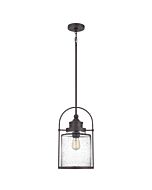 Quoizel Payson 10 Inch Pendant Light in Western Bronze