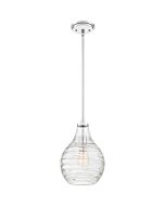 Quoizel One Light Mini Pendant Genie in Polished Chrome