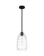 Quoizel One Light Mini Pendant Quoizel Piccolo Pendant in Matte Black