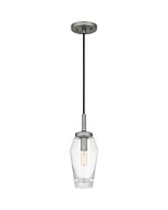 Quoizel One Light Mini Pendant Quoizel Piccolo Pendant in Antique Nickel