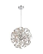 Quoizel Ribbons 5 Light 17 Inch Pendant Light in Millenia