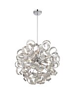 Quoizel Ribbons 12 Light 23 Inch Pendant Light in Millenia