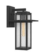 Quoizel One Light Outdoor Wall Mount Randall in Mottled Black