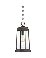 Quoizel One Light Mini Pendant Ravenel in Western Bronze