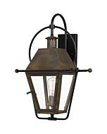 Quoizel One Light Outdoor Wall Lantern Rue De Royal in Industrial Bronze