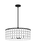 Seigler 4-Light Pendant in Matte Black