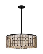 Seigler 4-Light Pendant in Matte Black