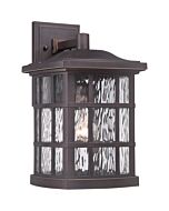 Quoizel Stonington 10 Inch Outdoor Wall Lantern in Palladian Bronze