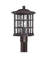 Quoizel Stonington 10 Inch Outdoor Post Light in Palladian Bronze