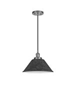 Quoizel Sparrow 12 Inch Pendant Light in Antique Nickel