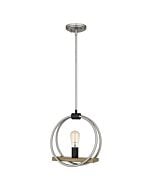 Sterling 1-Light Mini Pendant in Brushed Nickel