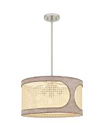 Syrah 3-Light Pendant in Brushed Nickel