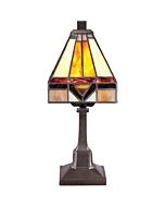 Quoizel Holmes 12 Inch Table Lamp in Vintage Bronze