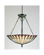 Quoizel Alahambre 4 Light 22 Inch Pendant Light in Vintage Bronze