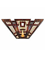 Quoizel Classic Craftsman Tiffany Wall Sconce