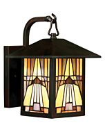 Quoizel Inglenook 7 Inch Outdoor Wall Light in Valiant Bronze