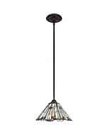 Quoizel One Light Mini Pendant Maybeck in Valiant Bronze