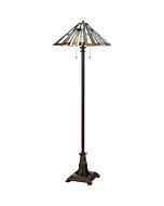 Quoizel Two Light Floor Lamp Maybeck in Valiant Bronze