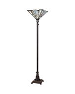 Quoizel One Light Torchiere Maybeck in Valiant Bronze