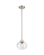 Quoizel Trilogy 8 Inch Pendant Light in Brushed Nickel