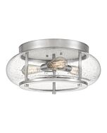 Quoizel Trilogy 3 Light 16 Inch Ceiling Light in Brushed Nickel