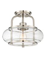 Quoizel Trilogy 12 Inch Ceiling Light in Brushed Nickel