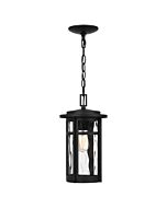 Uma 1-Light Mini Pendant in Matte Black