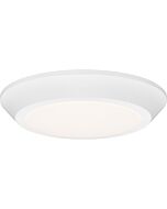 Quoizel LED Flush Mount Verge in Matte White