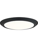 Quoizel LED Flush Mount Verge in Earth Black