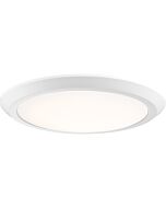 Quoizel Verge 16 Inch Ceiling Light in White Lustre