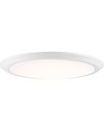 Quoizel Verge 20 Inch Ceiling Light in White Lustre