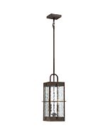 Quoizel Ward 2 Light 8 Inch Outdoor Hanging Light in Gilded Bronze